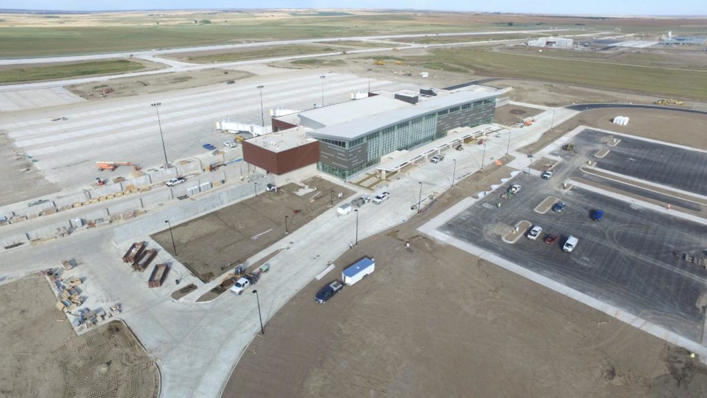 Williston Basin International Airport first primary airport